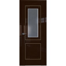 Дверь Профильдорс 28L Терра молдинг золото графит фацет