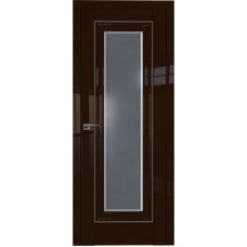 Дверь Экошпон 24L Терра молдинг серебро графит фацет
