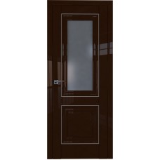Дверь Экошпон 28L Терра молдинг серебро графит