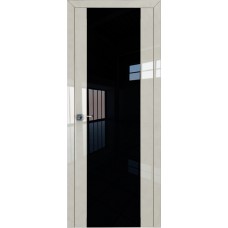 Дверь Экошпон 8L Галька Черный триплекс