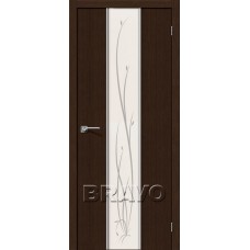 Дверь Экошпон Глейс-2 Twig 3D Wenge