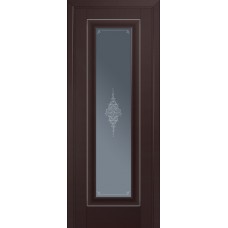 Дверь Экошпон 24u Темно-коричневый серебро Гравит Кристалл