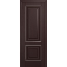 Дверь Экошпон 27u Темно-коричневый серебро