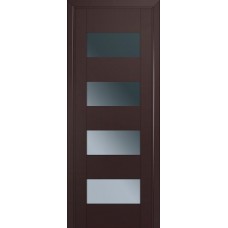 Дверь Экошпон 46u Темно-коричневый Графит