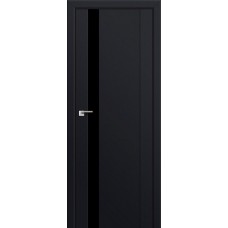 Дверь Экошпон 62u Черный матовый Черный лак