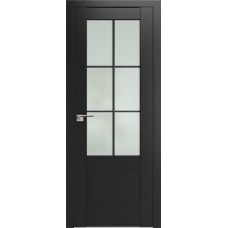 Дверь Экошпон 103u Черный матовый Мателюкс