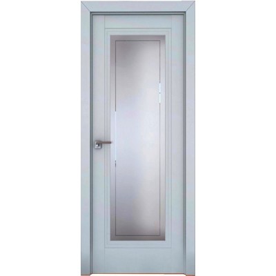 Межкомнатная Дверь Экошпон 2.111u Манхэттен стекло гравировка 4