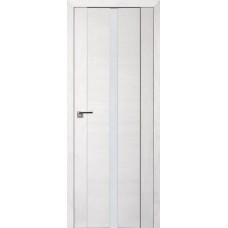 Дверь Экошпон 2.04 XN цвет Монблан стекло лакобель белый
