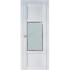Дверь Экошпон 2.15 XN цвет Монблан стекло матовое Square