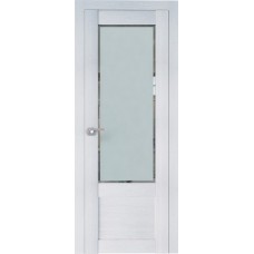 Дверь Экошпон 2.17 XN цвет Монблан стекло матовое Square