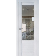 Дверь Профильдорс 2.17 XN цвет Монблан стекло прозрачное