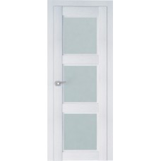 Дверь Экошпон 2.27 XN цвет Монблан стекло матовое