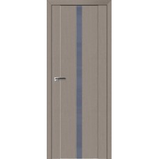 Дверь Экошпон 2.04 XN цвет Стоун стекло лакобель серый