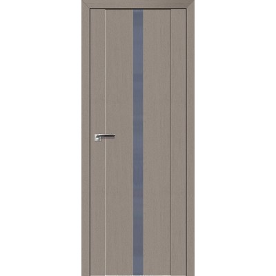 Межкомнатная Дверь Экошпон 2.04 XN цвет Стоун стекло лакобель серый