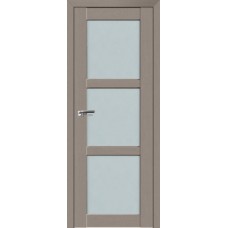 Дверь Экошпон 2.13 XN цвет Стоун стекло матовое