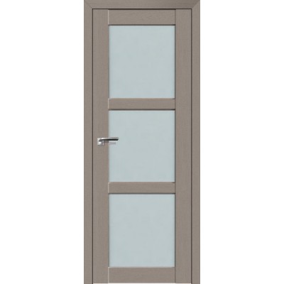 Межкомнатная Дверь Экошпон 2.13 XN цвет Стоун стекло матовое