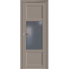 Дверь Экошпон 2.15 XN цвет Стоун стекло графит