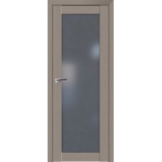Дверь Экошпон 2.19 XN цвет Стоун стекло графит