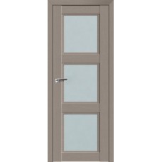 Дверь Экошпон 2.27 XN цвет Стоун стекло матовое