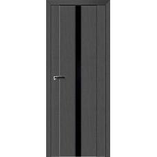 Дверь Профильдорс 2.04 XN цвет Грувд стекло лакобель чёрный