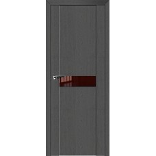 Дверь Профильдорс 2.06 XN цвет Грувд стекло лакобель коричневый