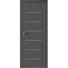 Дверь Экошпон 2.07 XN цвет Грувд алюминиевый молдинг