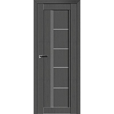 Межкомнатная Дверь Экошпон 2.10 XN цвет Грувд стекло мателюкс