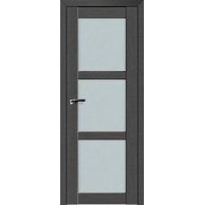 Дверь Экошпон 2.13 XN цвет Грувд стекло матовое