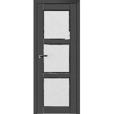 Дверь Экошпон 2.13 XN цвет Грувд стекло белое Square