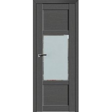 Дверь Экошпон 2.15 XN цвет Грувд стекло матовое Square