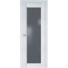 Дверь Экошпон 2.33 XN цвет Монблан стекло графит