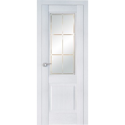 Межкомнатная Дверь Профильдорс 2.42 XN цвет Монблан стекло гравировка 1