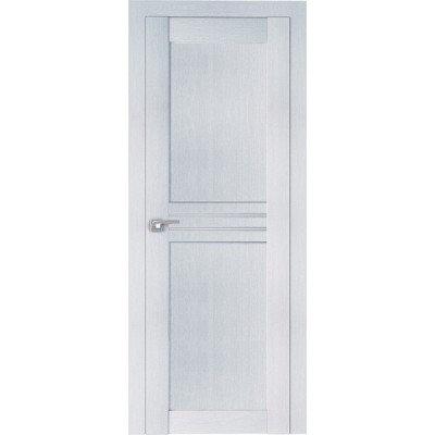 Межкомнатная Дверь Экошпон 2.55 XN цвет Монблан стекло матовое