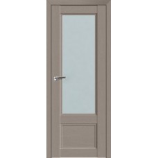 Дверь Экошпон 2.31 XN цвет Стоун стекло матовое