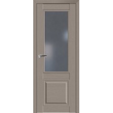 Дверь Экошпон 2.42 XN цвет Стоун стекло графит