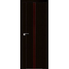 Дверь Экошпон 2.04 XN цвет Дарк браун стекло лакобель коричневый