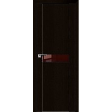Дверь Экошпон 2.06 XN цвет Дарк браун стекло лакобель коричневый