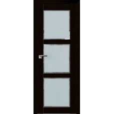 Дверь Экошпон 2.13 XN цвет Дарк браун стекло матовое Square
