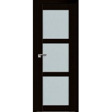 Дверь Экошпон 2.13 XN цвет Дарк браун стекло матовое