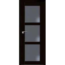 Дверь Экошпон 2.13 XN цвет Дарк браун стекло графит