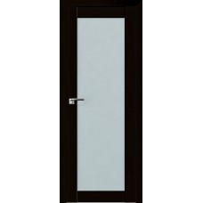 Дверь Экошпон 2.19 XN цвет Дарк браун стекло матовое