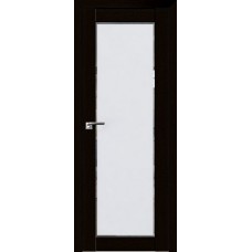 Дверь Экошпон 2.19 XN цвет Дарк браун стекло белое Square