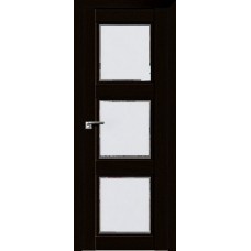 Дверь Экошпон 2.27 XN цвет Дарк браун стекло белое Square