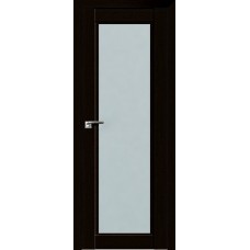 Дверь Экошпон 2.33 XN цвет Дарк браун стекло матовое