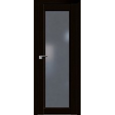 Дверь Экошпон 2.33 XN цвет Дарк браун стекло графит
