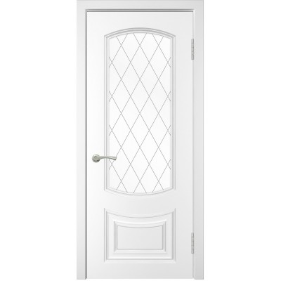 Межкомнатная дверь Фортэ белая эмаль ДО
