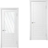 Крашенные двери Скай-3 эмаль