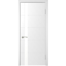 Межкомнатная дверь Скай-5 белая эмаль ДО белое